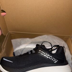 Saucony Black and White Athletic Sneakers